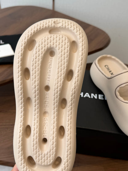 Chanel 2026 Platform Sandals Lambskin 833977