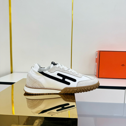 HM 2026 Casual Sneakers Beige White Suede 667357