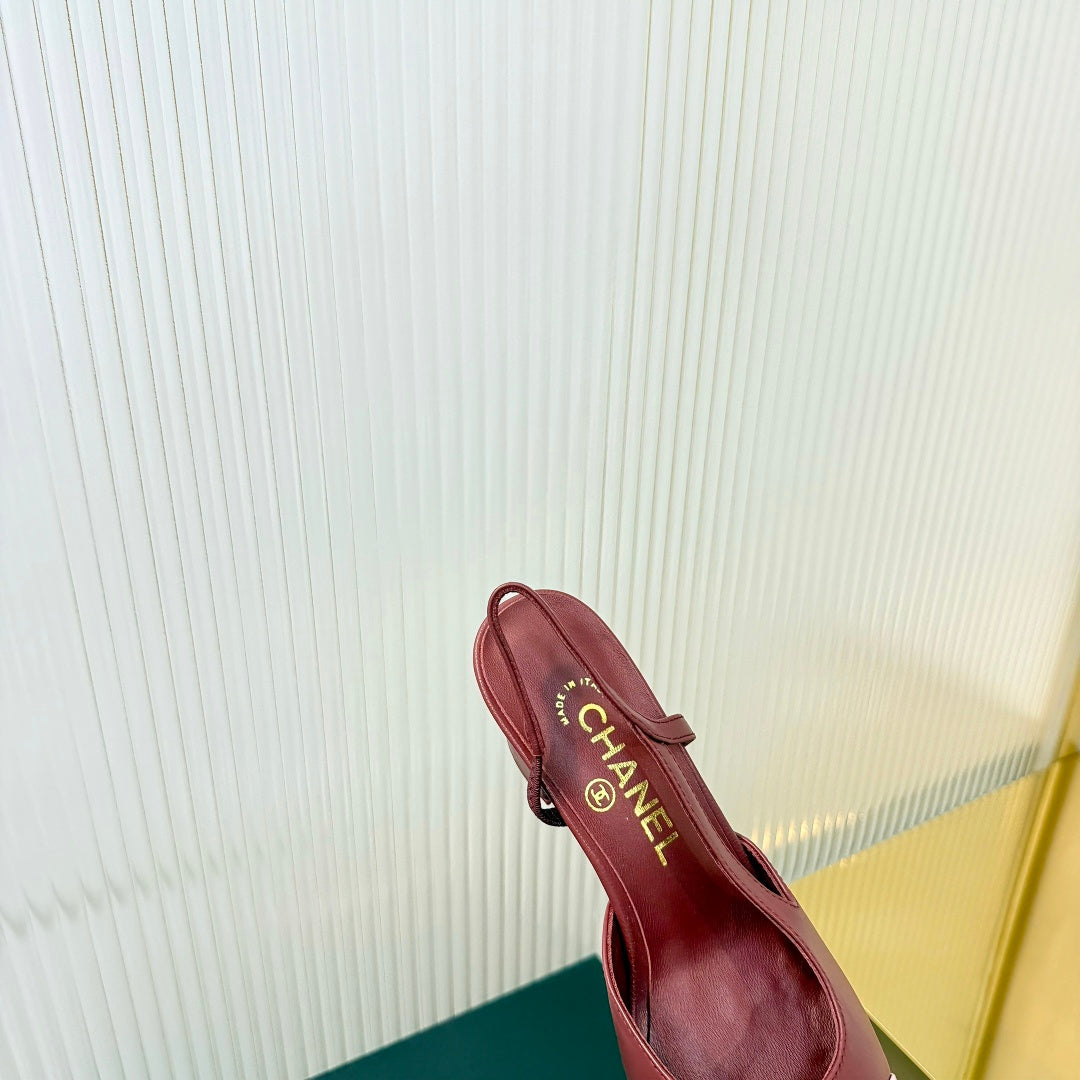 Chanel 2026 Classic Slingback 65mm Sheepskin 781039