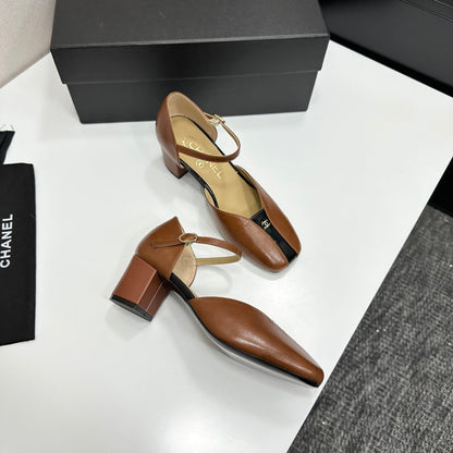 CC 2026 Mary Jane Sandals 65 Brown Cowhide 668120