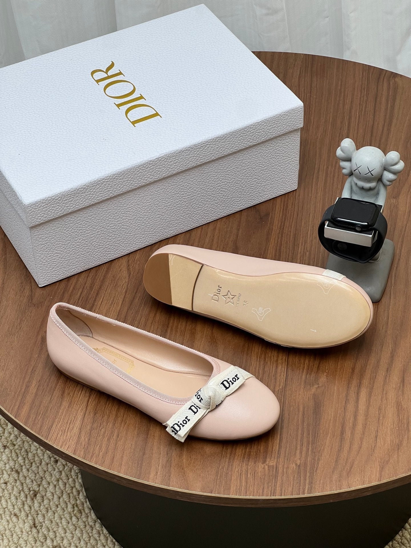 Dior 2026 Ballet Flat Pink Cowhide 846588