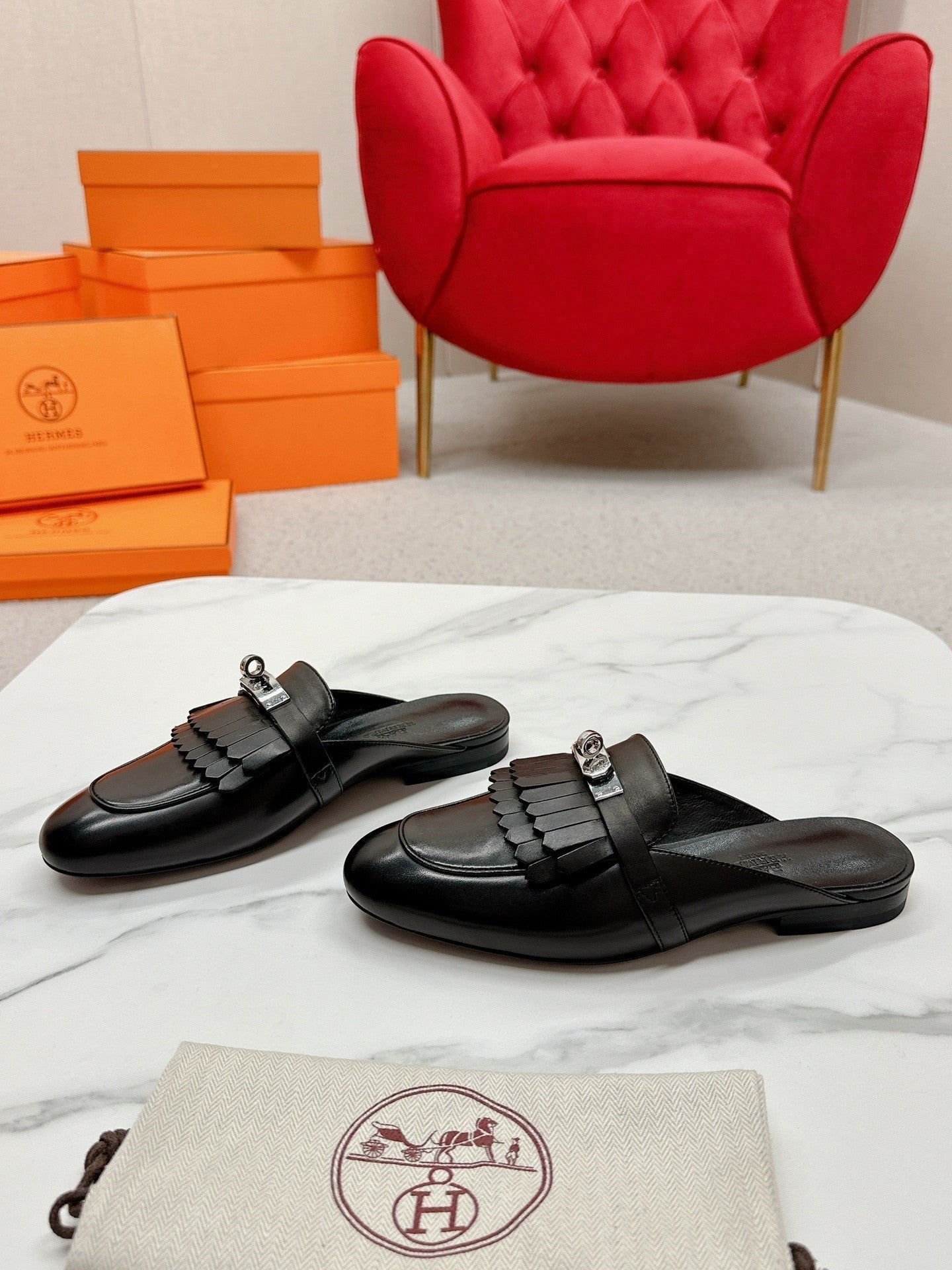 HM 2026 Mule Calfskin 859388