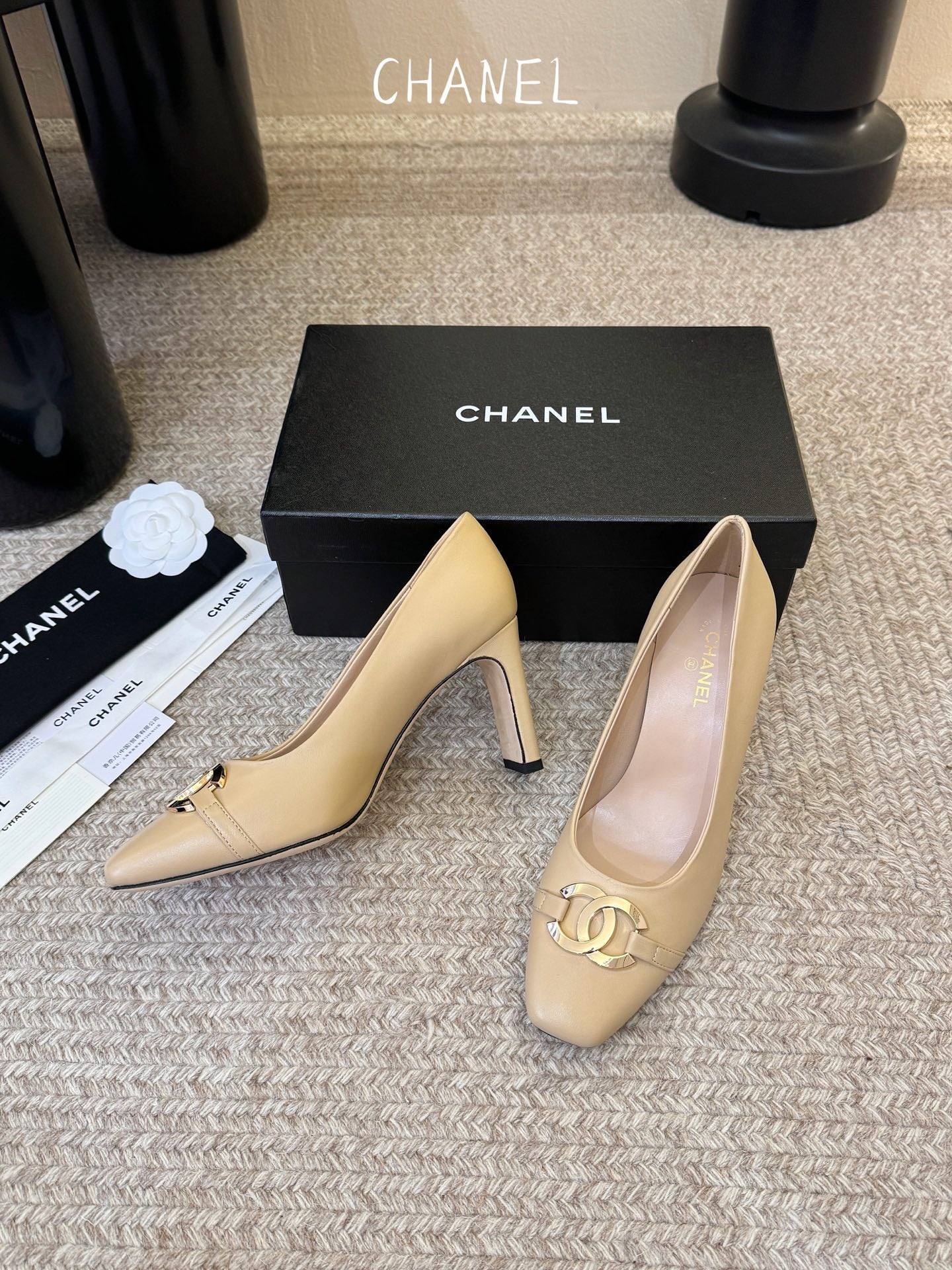 Chanel 2026 Pumps Sheepskin 835689