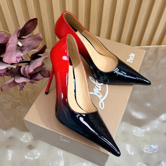 Christian Louboutin 2026 Kate 100mm Pumps Patent Leather 776036