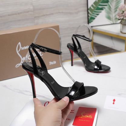 CL Mis Z 100mm Sandal Patent Leather 863982