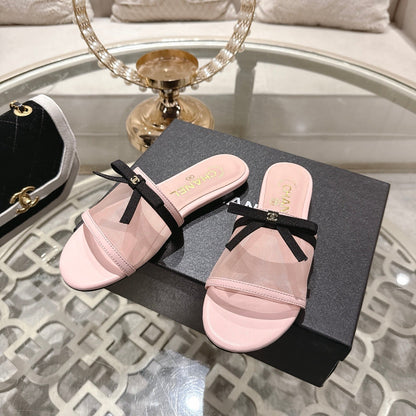 CC 26s Chunky Heel Sandals Light Pink Mesh Sheepskin 627067