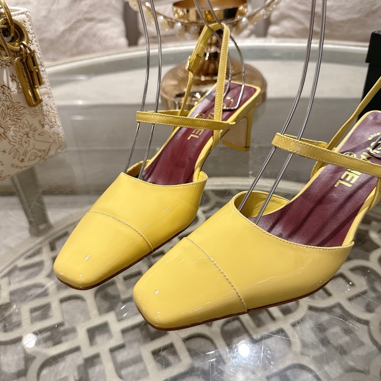 Chanel 2026 Mary Jane Sandals Leather Sheepskin 834483