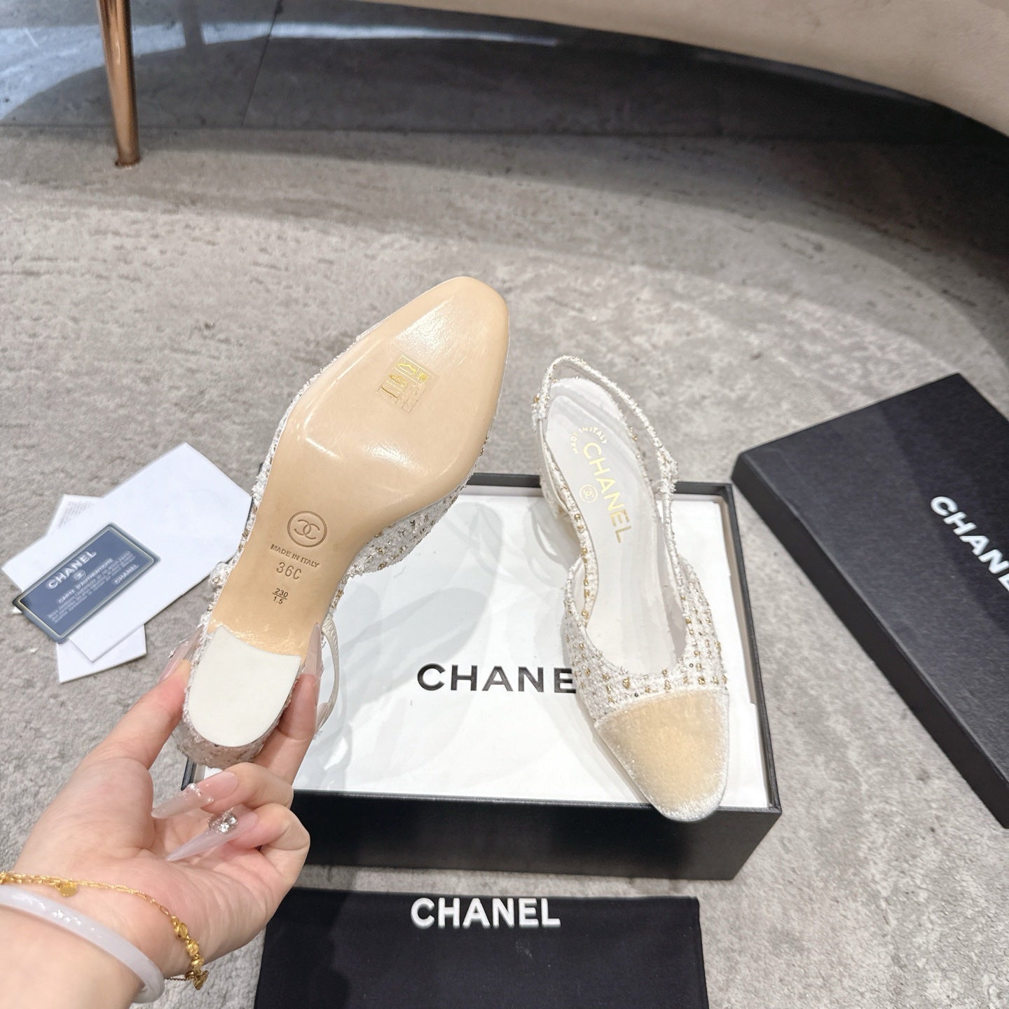 Chanel 2026 Sandals Sheepskin 826282