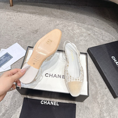 Chanel 2026 Flat Sandals Sheepskin 826287