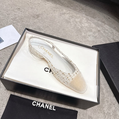 Chanel 2026 Flat Sandals Sheepskin 826287