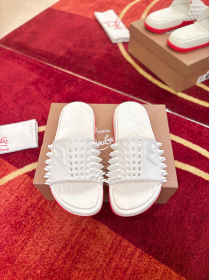 Christian Louboutin Take It Easy Spike Slide 863773