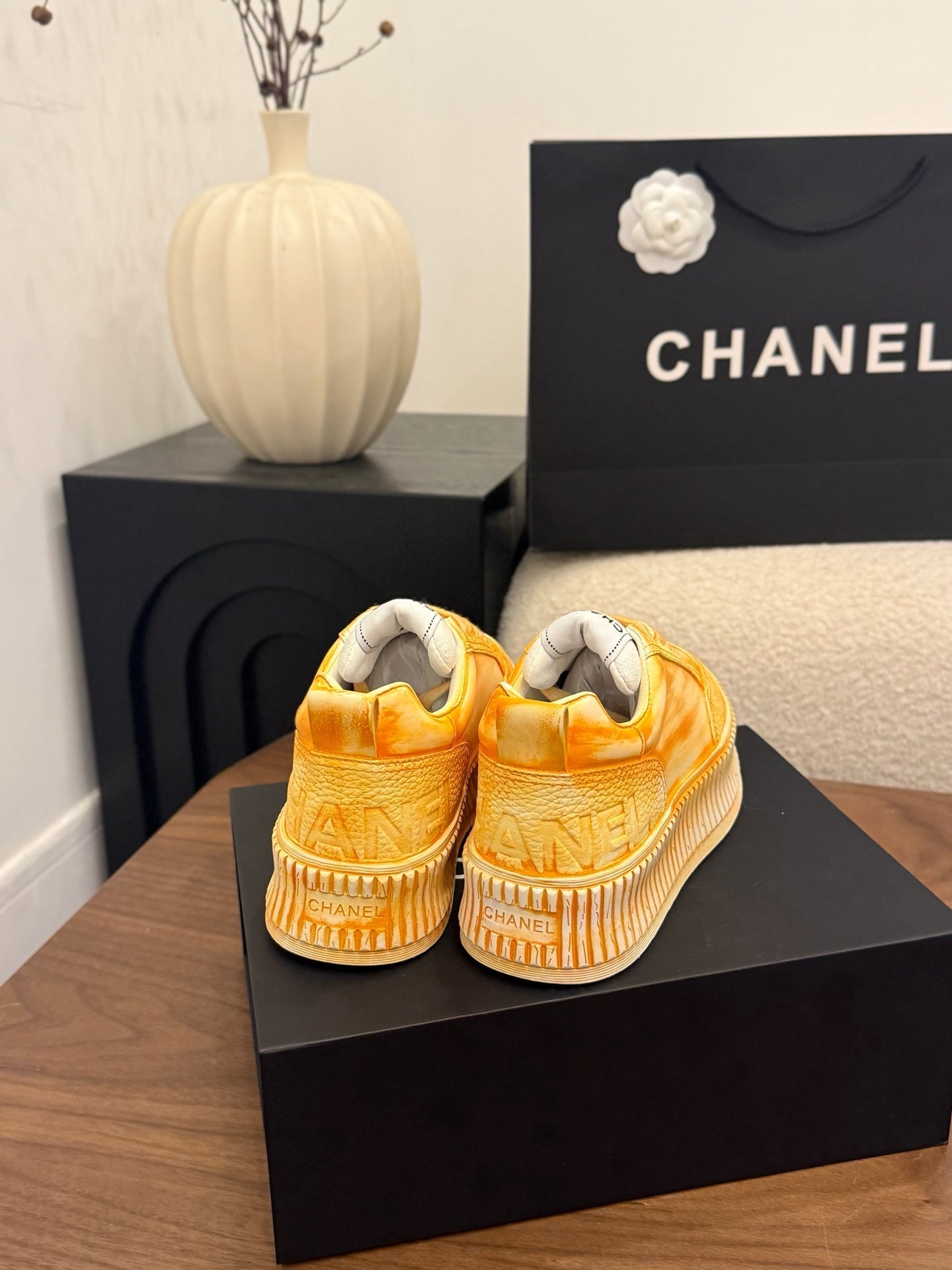 CC 26s Casual Sneaker Sunny Orange Leather 183617