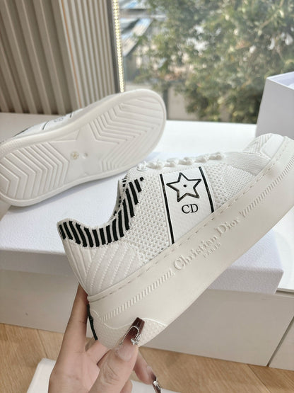 CD 26s Sneaker 45 White Canvas Cowhide 648334