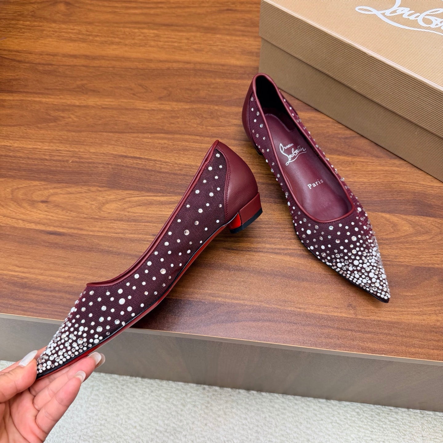 CL Miss Z Degrastrassina Perla Ballerinas 870892