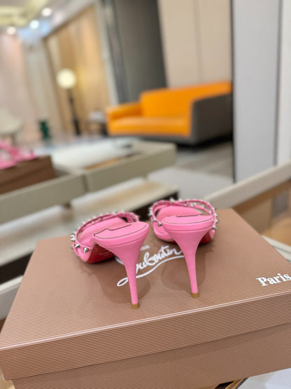 Christian Louboutin Tatoosh Spike 85mm Sandal Patent Leather 880061