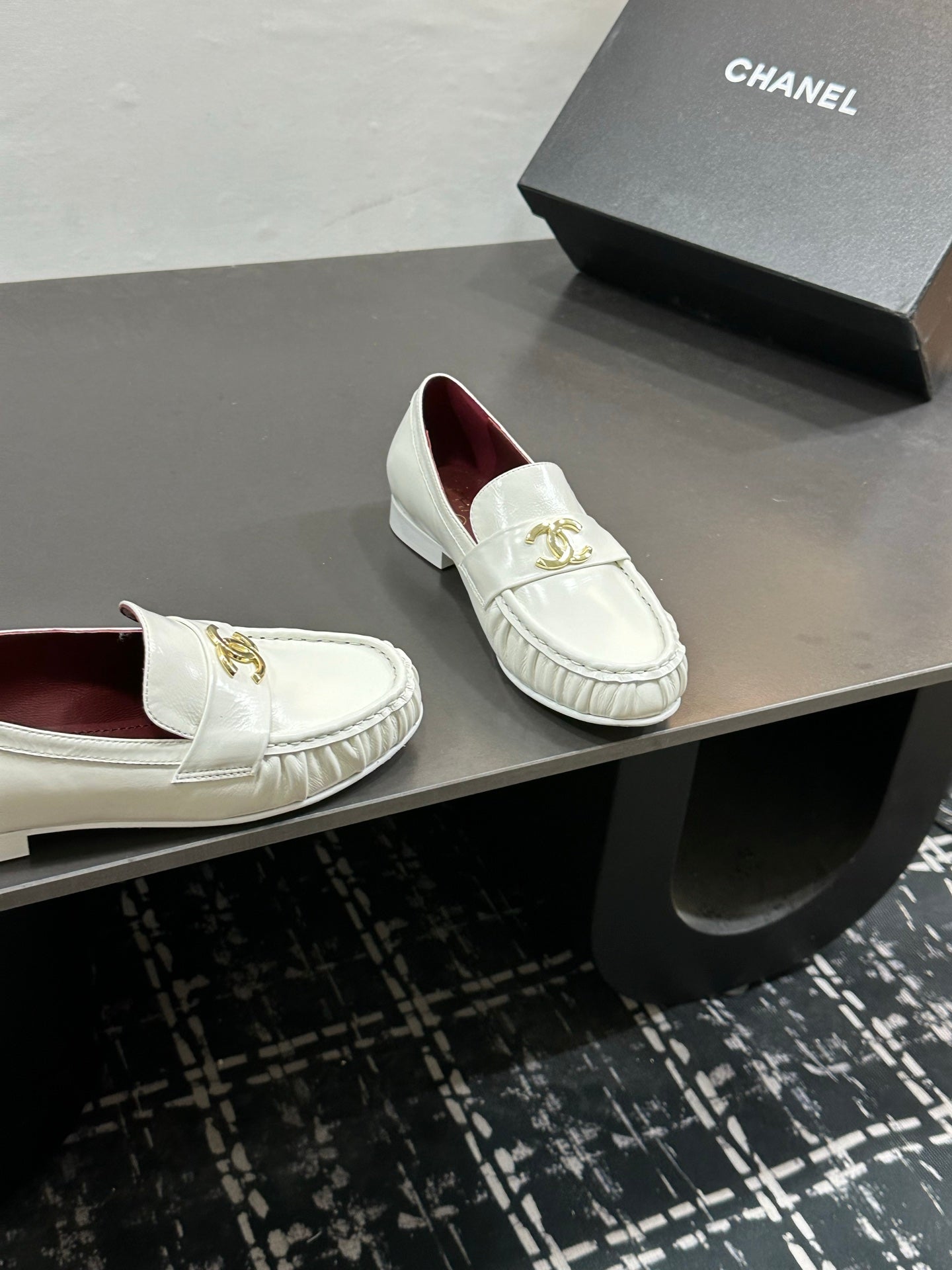 Chanel 2026 New Loafers Patent Leather Sheepskin 832500
