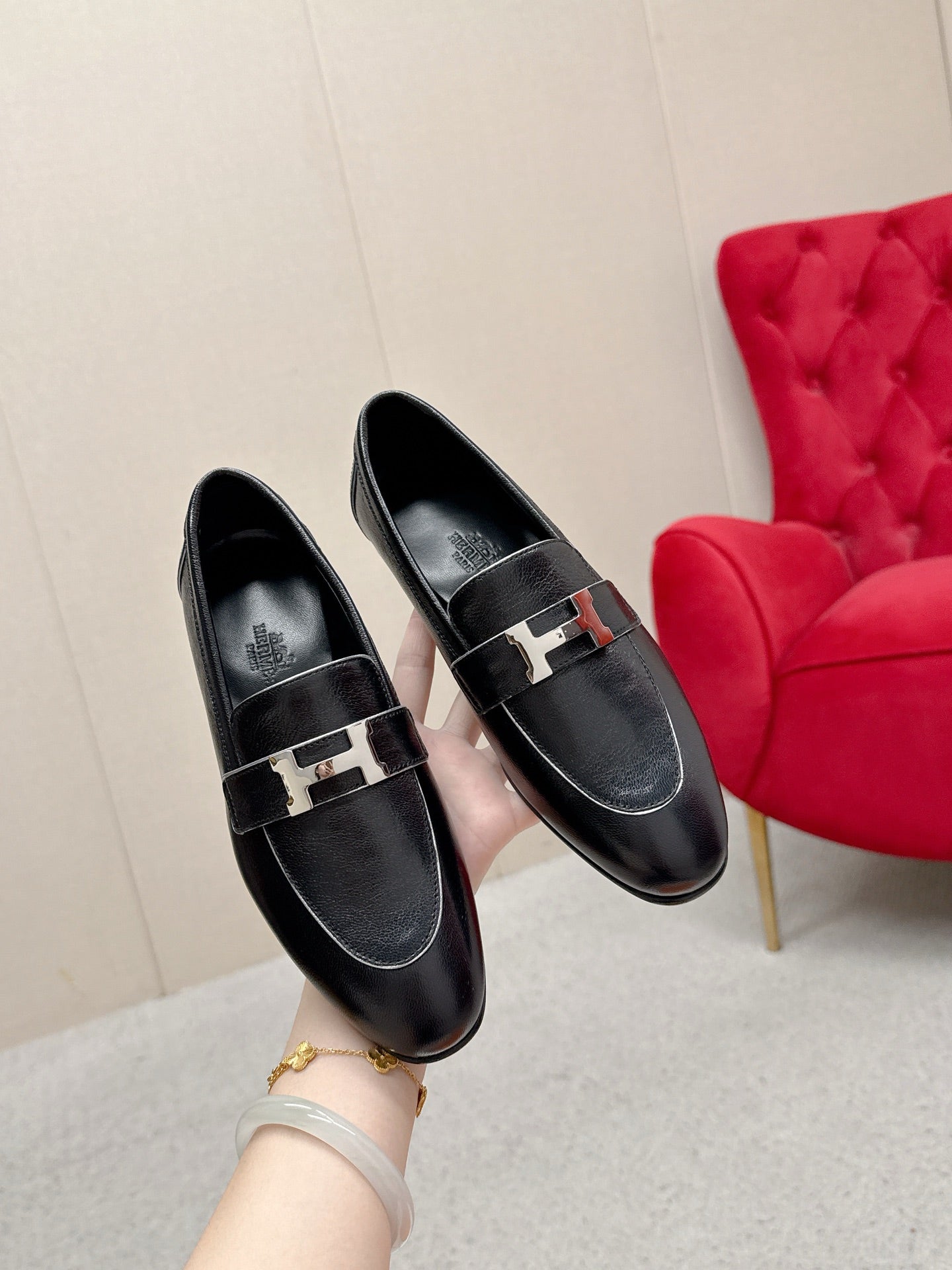 HM Loafer Suede Leather 859396
