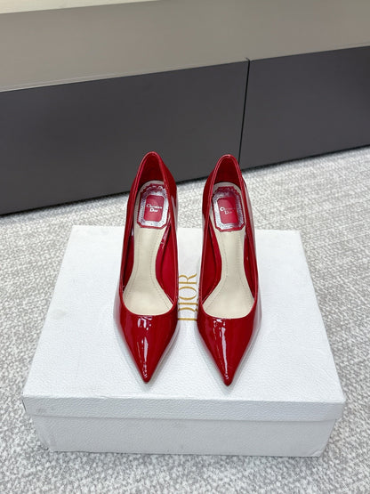 CD 26s High Heels Pump 105 Red Patent Leather 661479