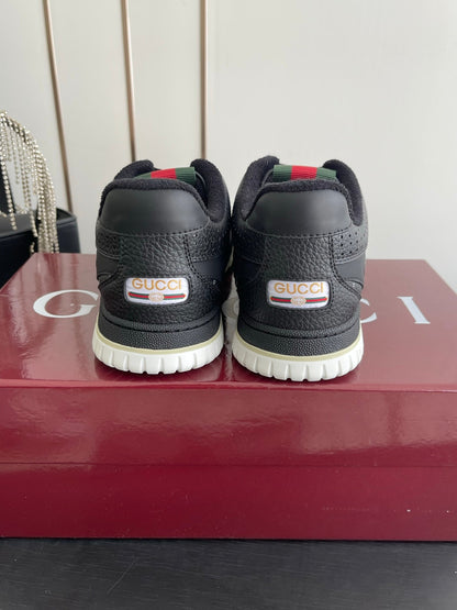 GG 26 Couple Sneakers Black Cowhide 631673