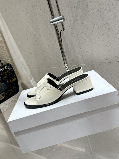 Celine 26 Clémence Mules 30mm Patent Leather 763141