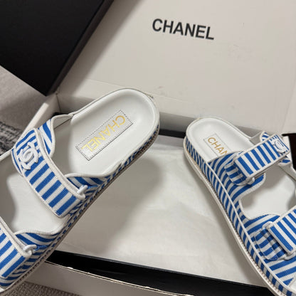 Chanel 2026 Dad Sandals 25mm Fabric 802917
