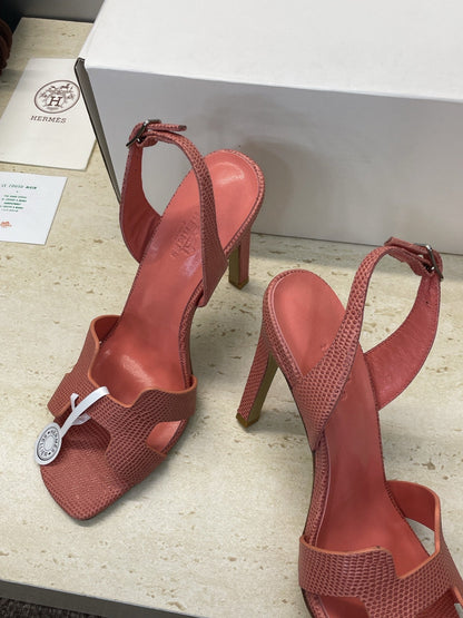 HM 26ss High Heel Sandals 105 Soft Pink Cowhide 607110
