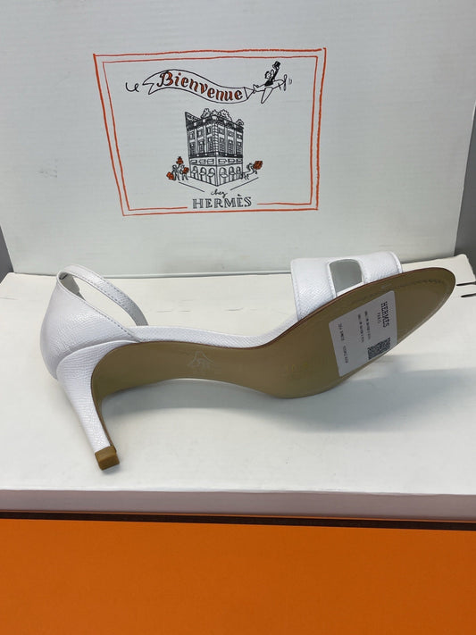 HM 26ss High Heel Sandals 70 White Cowhide 607121