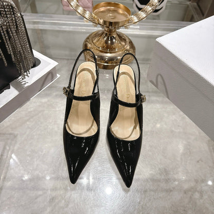 CD 26 Mary Jane High Heels 80 Patent Leather 679859