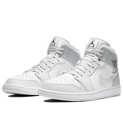 Jordan 1 Mid White Camo Sneakers - All-Day Comfort | Exclusive Drop