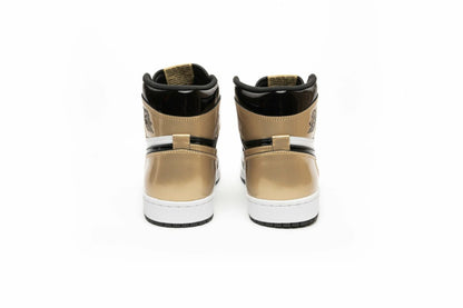 Jordan 1 Retro High NRG Gold Toe Sneakers - Collaboration Release