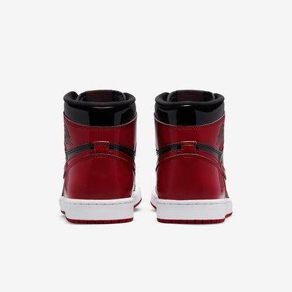Jordan 1 Retro High OG Patent Bred Sneakers - Heritage Edition