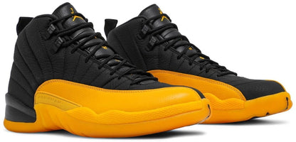 Jordan 12 Retro Black University Gold Sneakers - Legend Status