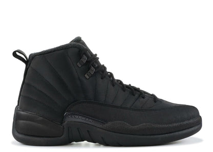 Jordan 12 Retro Winterized Triple Black Sneakers - Collector's Edition
