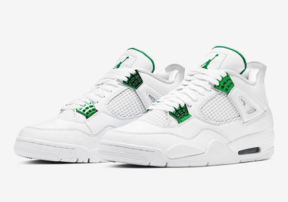 Jordan 4 Retro Golf Metallic Green Sneakers - OG Colorway