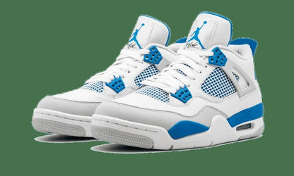Jordan 4 Retro Golf Military Blue Sneakers - Court Classic