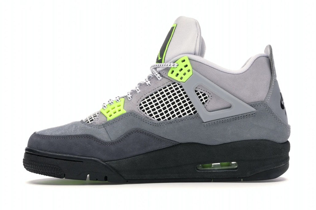Jordan 4 Retro SE 95 Neon Sneakers - Cushioned Stride | Hype Sneaker
