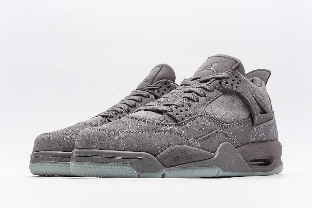 Jordan 4 x KAWs Grey Sneakers - Head-Turner | Style MVP