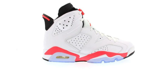Jordan 6 Retro Infrared White Sneakers - Retro Runner | Rotation Essential