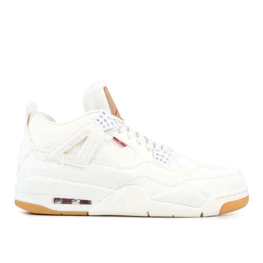 Levi’s x Air Jordan 4 Retro ‘White Denim’ Unfading Sneaker Sneakers - Heritag...
